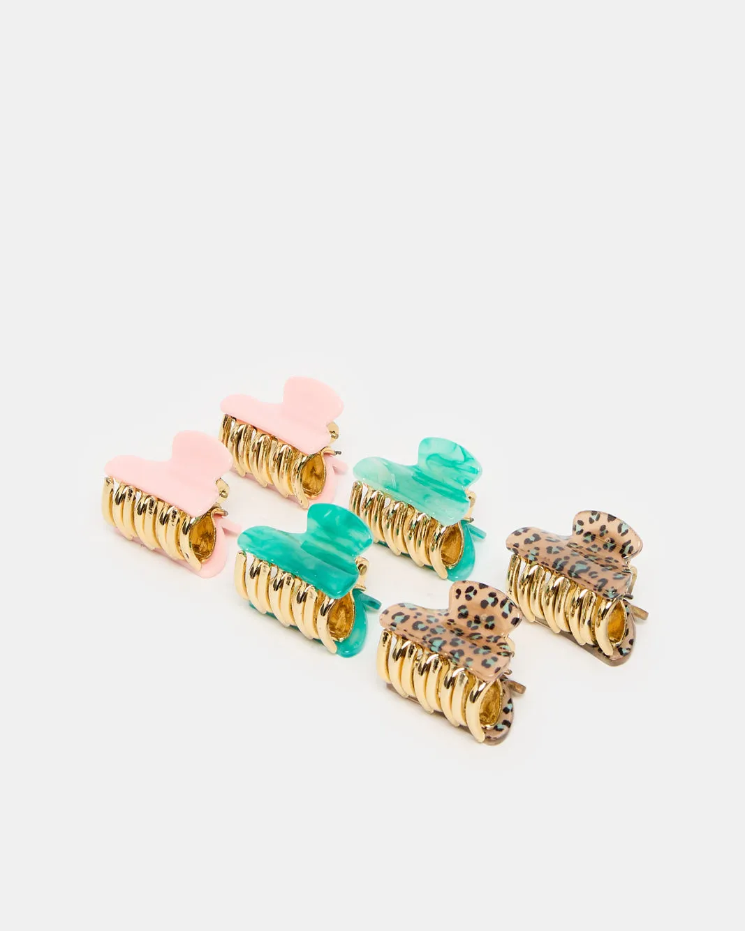 Women Assorted Hair Claw Set (Pack of 6) sold by Redtag