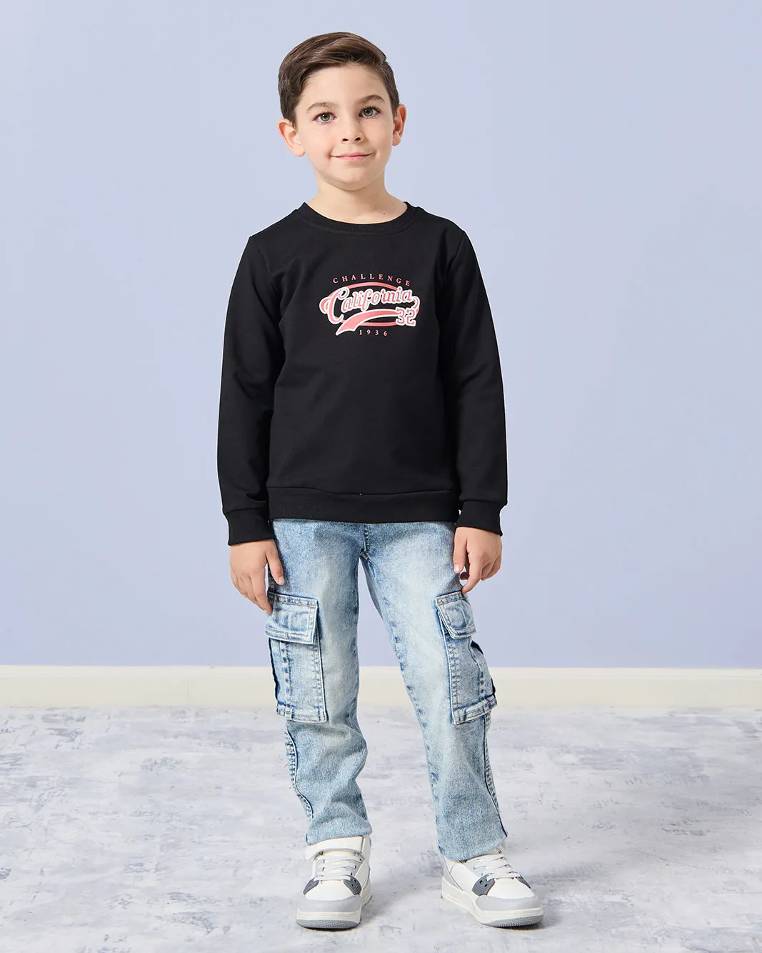 Boys Black Printed T-Shirt sold by Redtag product image thumbnail 2