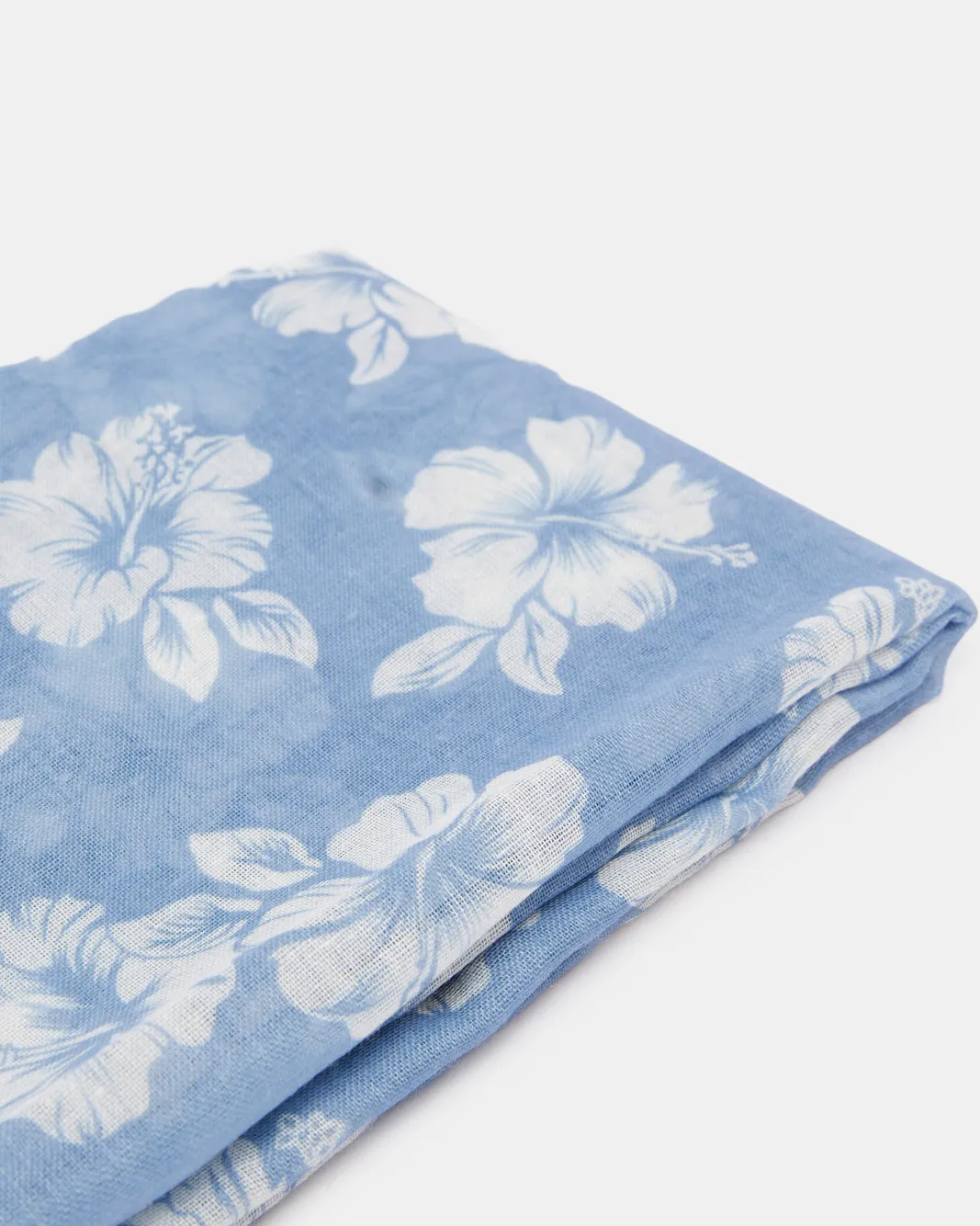 Girls Blue Printed Scarf sold by Redtag product image thumbnail 3