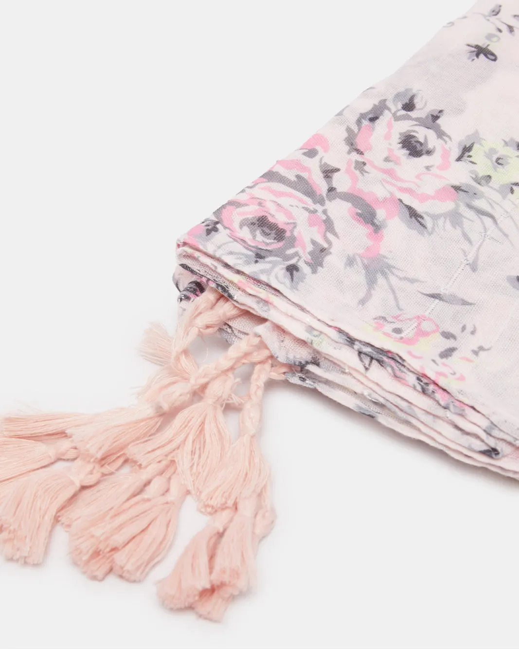 Girls Pink Printed Scarf sold by Redtag product image thumbnail 4