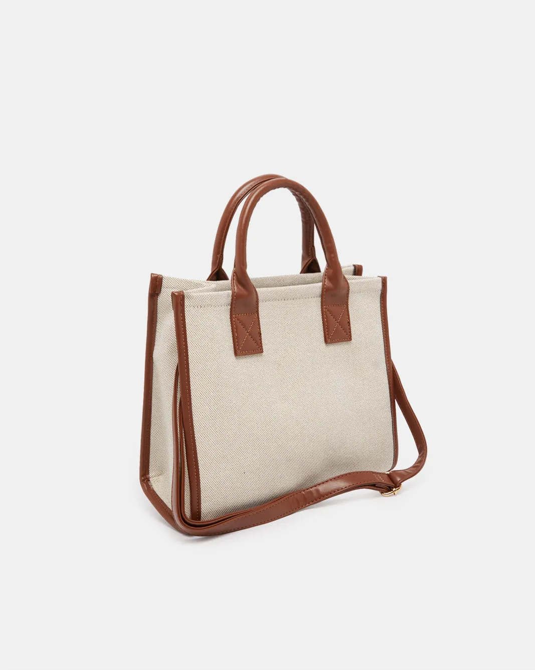 Women Beige Embellished Tote Bag sold by Redtag product image thumbnail 2
