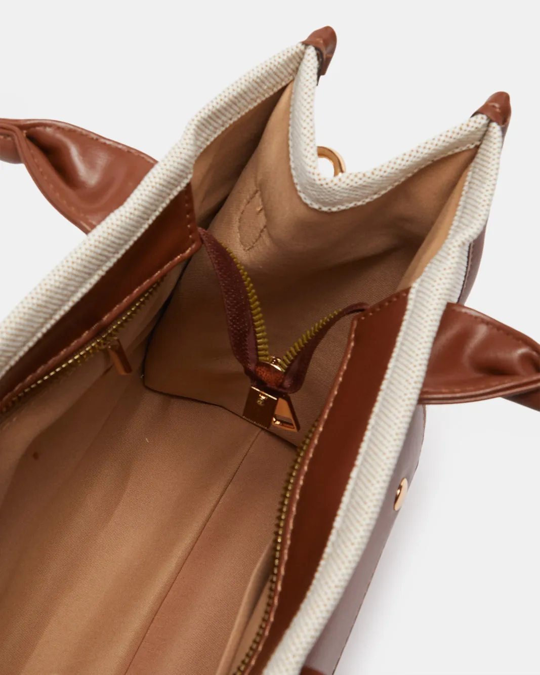 Women Beige Embellished Tote Bag sold by Redtag product image thumbnail 4