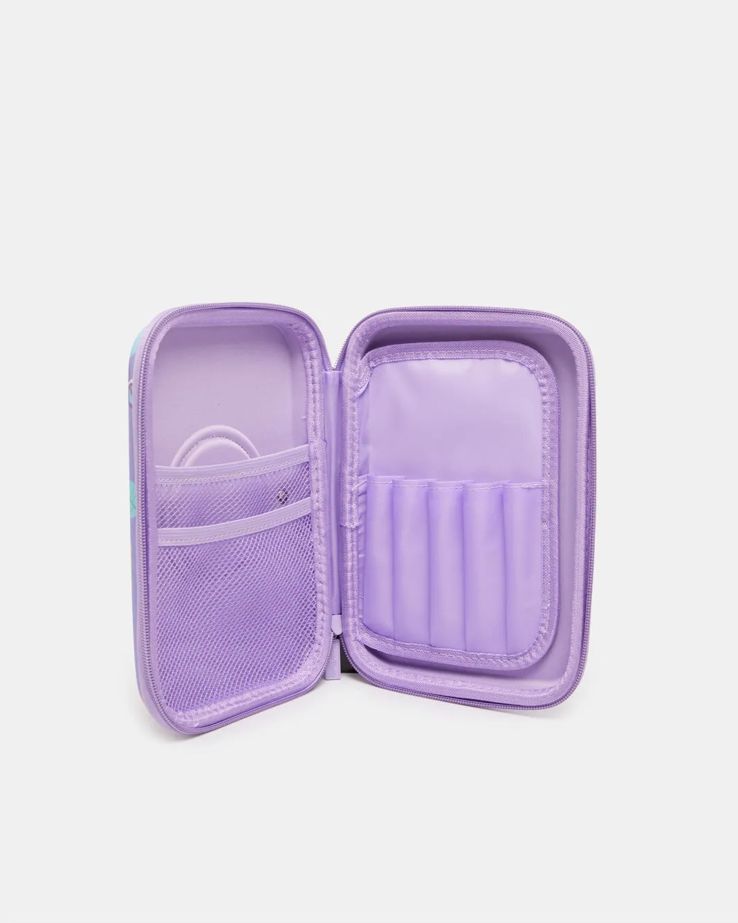 Lilac Eva Pencil Case With Mirror sold by Redtag product image thumbnail 4