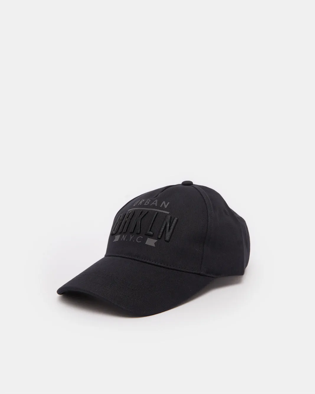 Men Black Embroidered Cap sold by Redtag