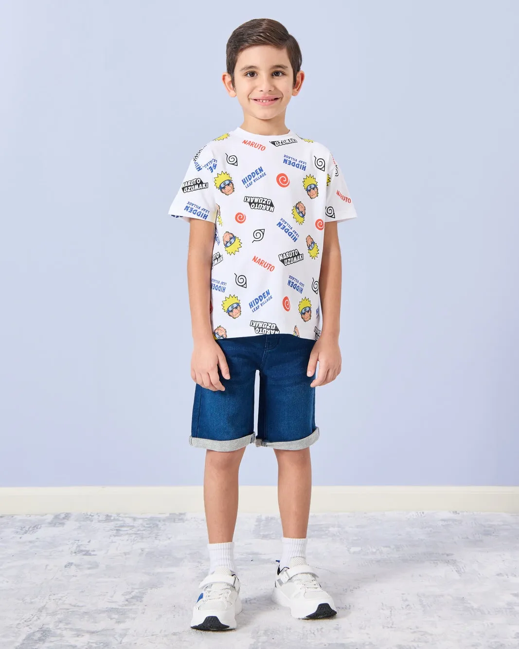Boys White Printed T-Shirt sold by Redtag product image thumbnail 2