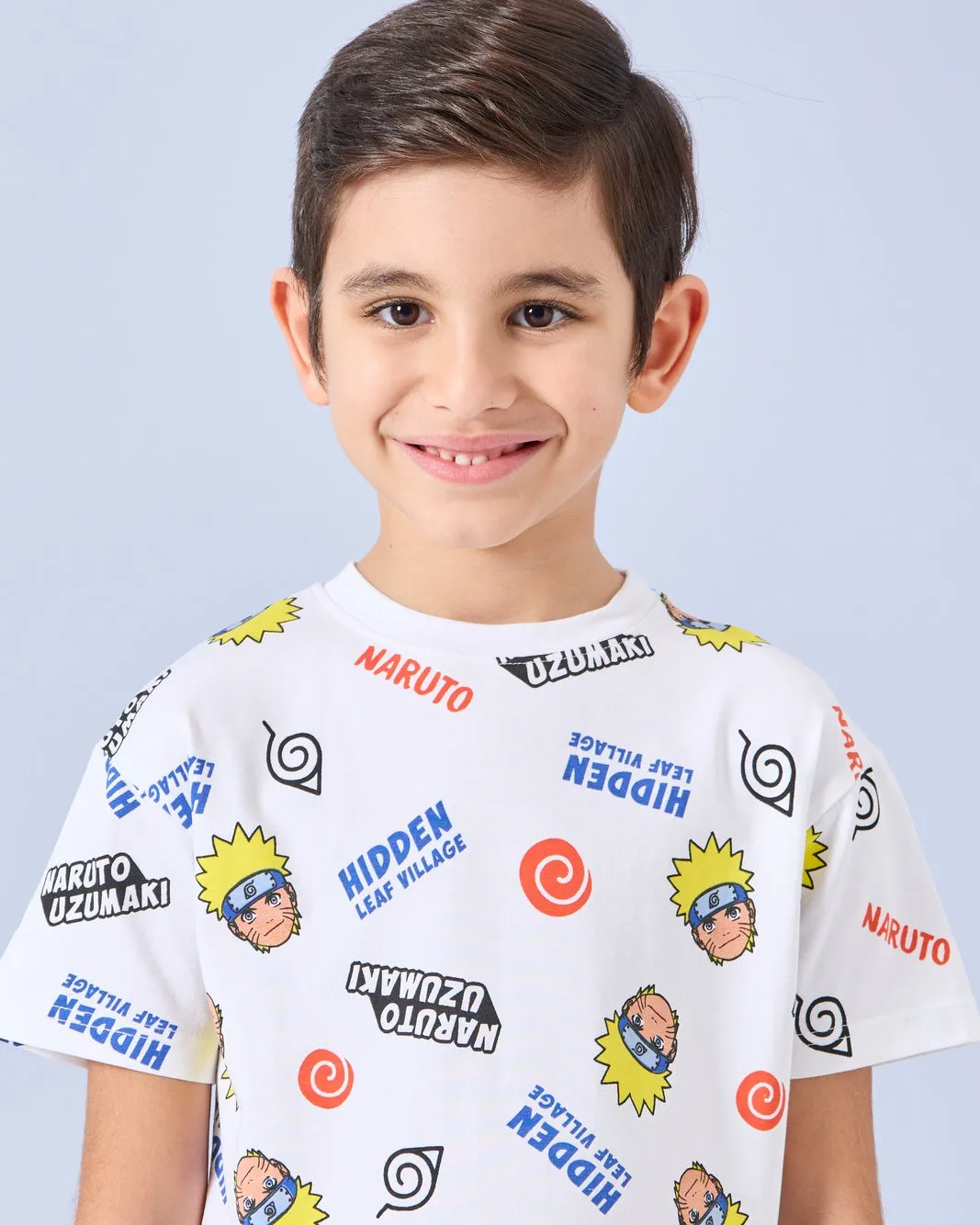 Boys White Printed T-Shirt sold by Redtag product image thumbnail 4