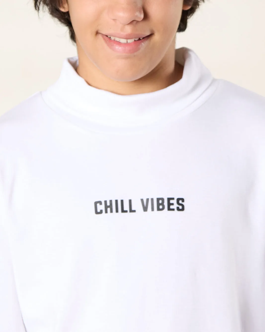 Senior Boys White Printed T-Shirt sold by Redtag product image thumbnail 4