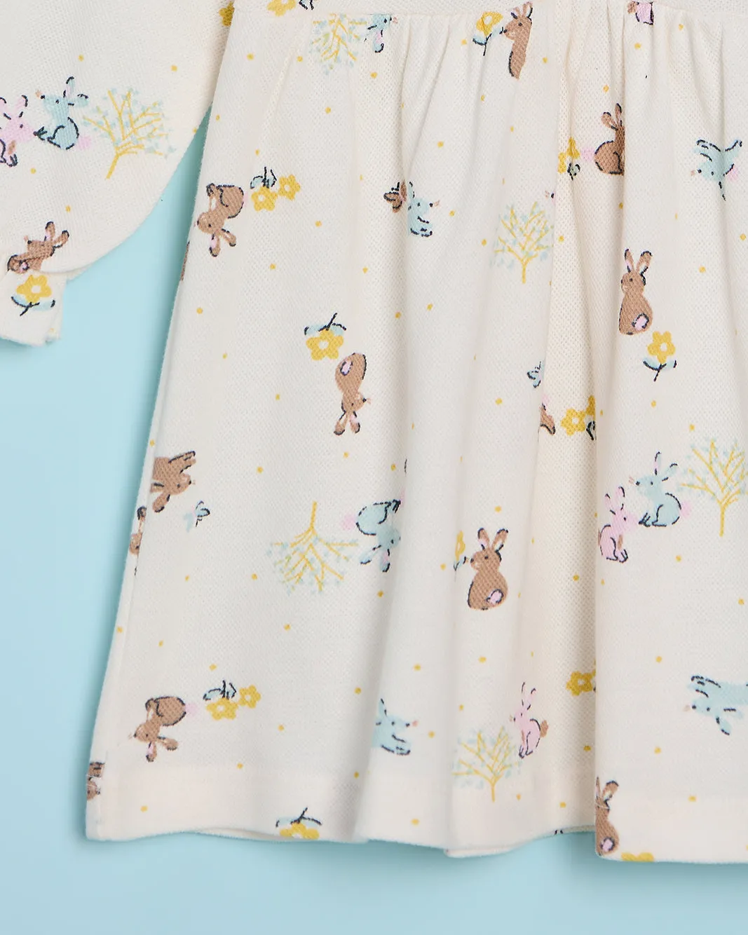 Infant Girls Apricot Printed Collared Dress sold by Redtag product image thumbnail 4