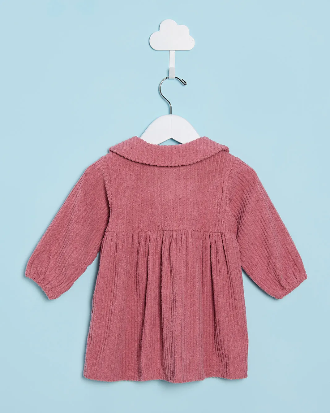 Infant Girls Red Embroidered Dress sold by Redtag product image thumbnail 4