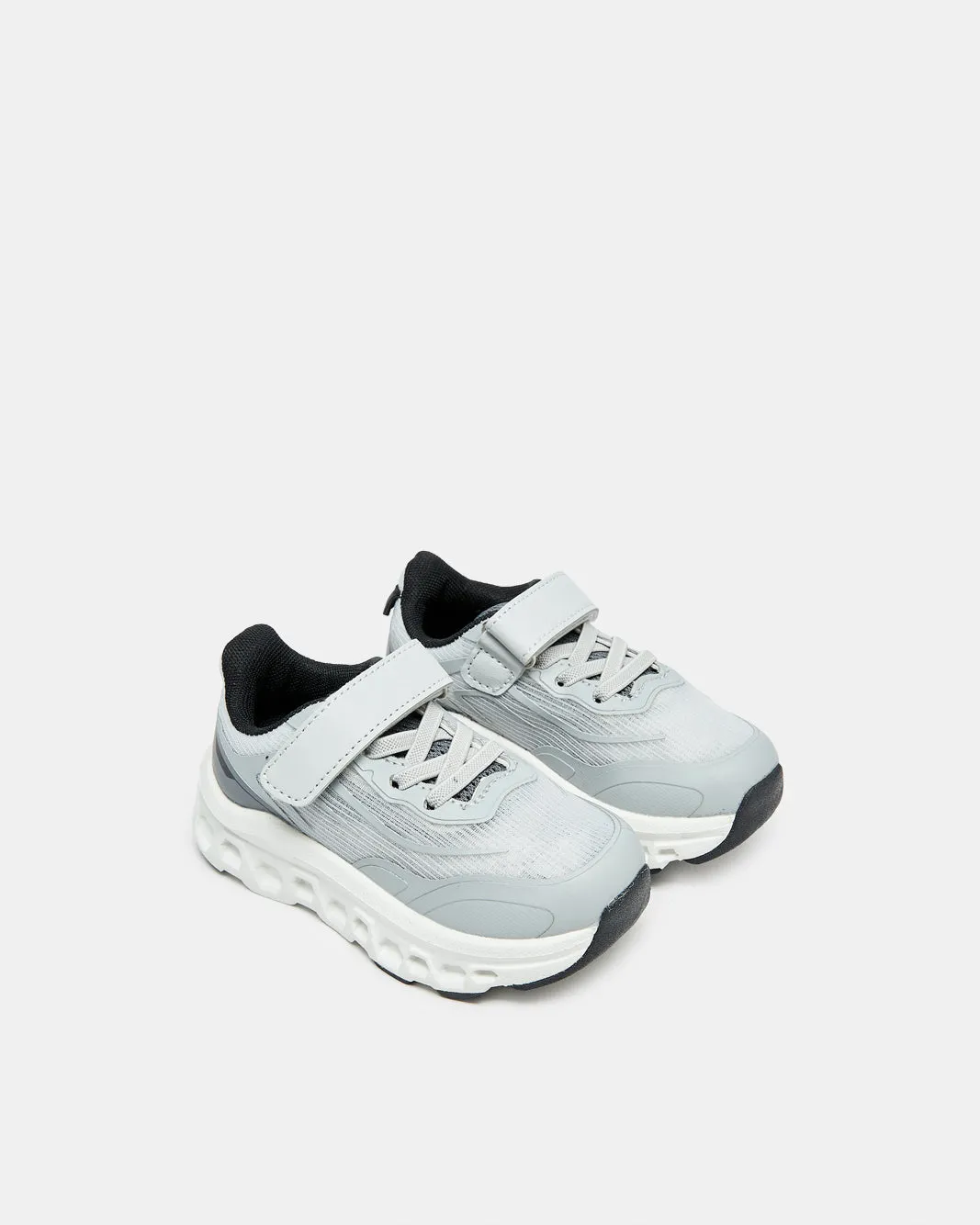 Boys Grey Plain Trainer sold by Redtag product image thumbnail 2