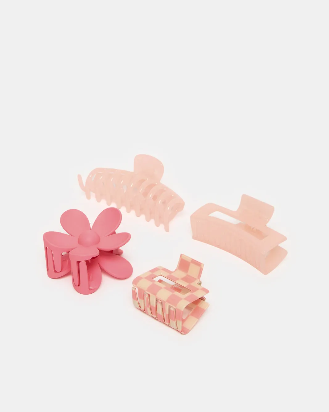 Women Assorted Hair Claw Set (Pack of 4) sold by Redtag