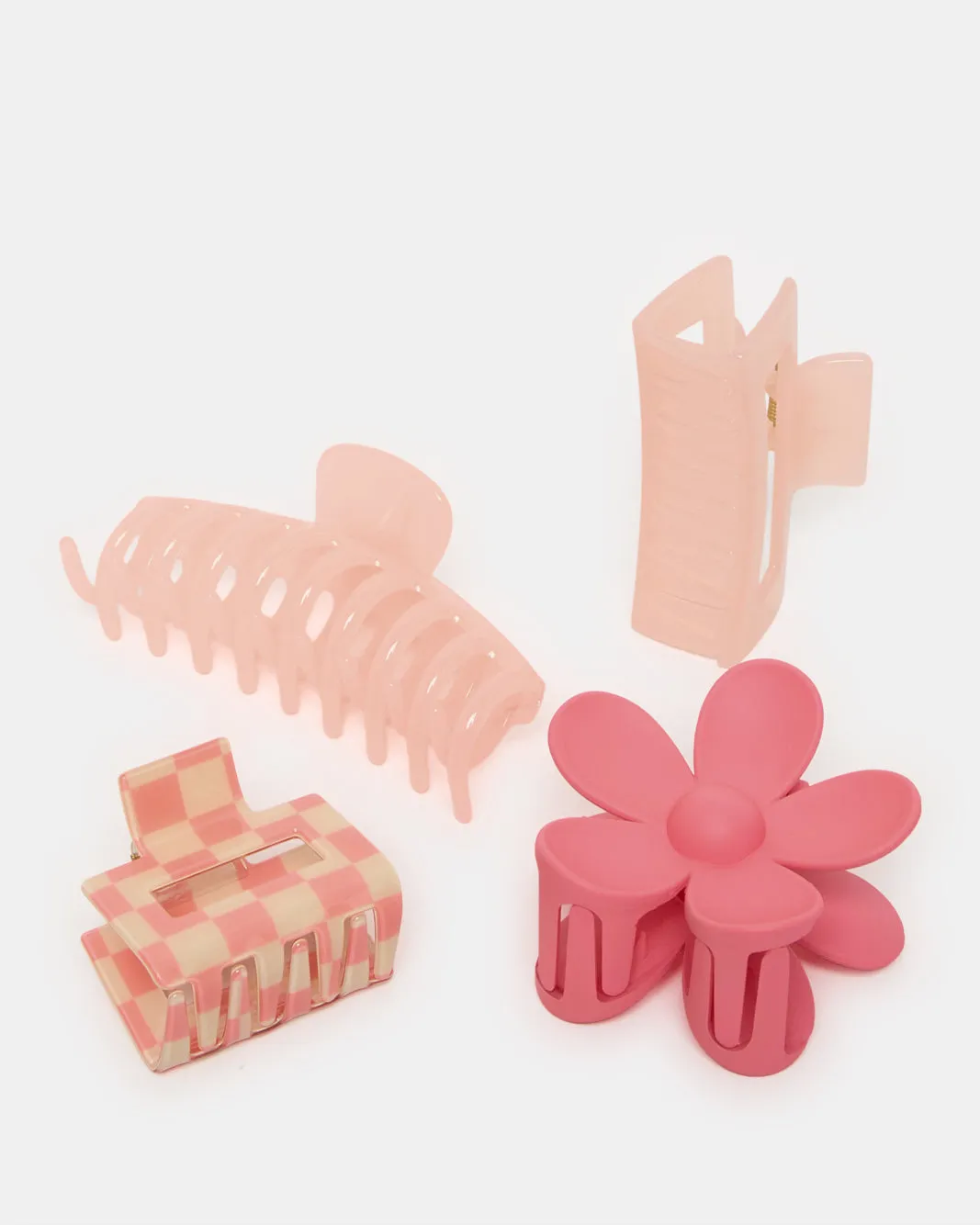 Women Assorted Hair Claw Set (Pack of 4) sold by Redtag product image thumbnail 3