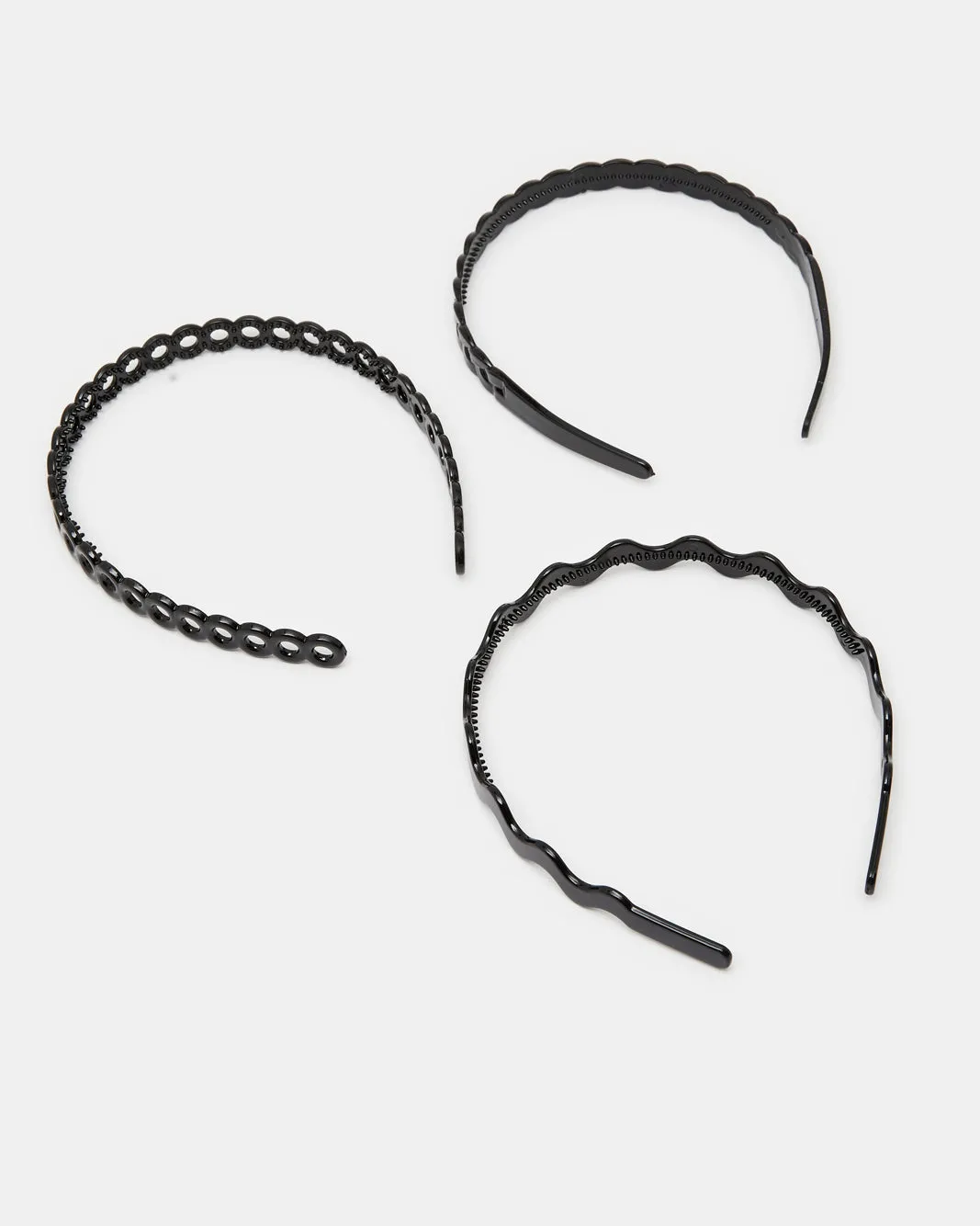 Women Black Headband Set (3 Piece) sold by Redtag product image thumbnail 2