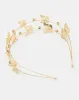 Women Gold Embellished Headband sold by Redtag