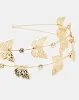 Women Gold Embellished Headband sold by Redtag