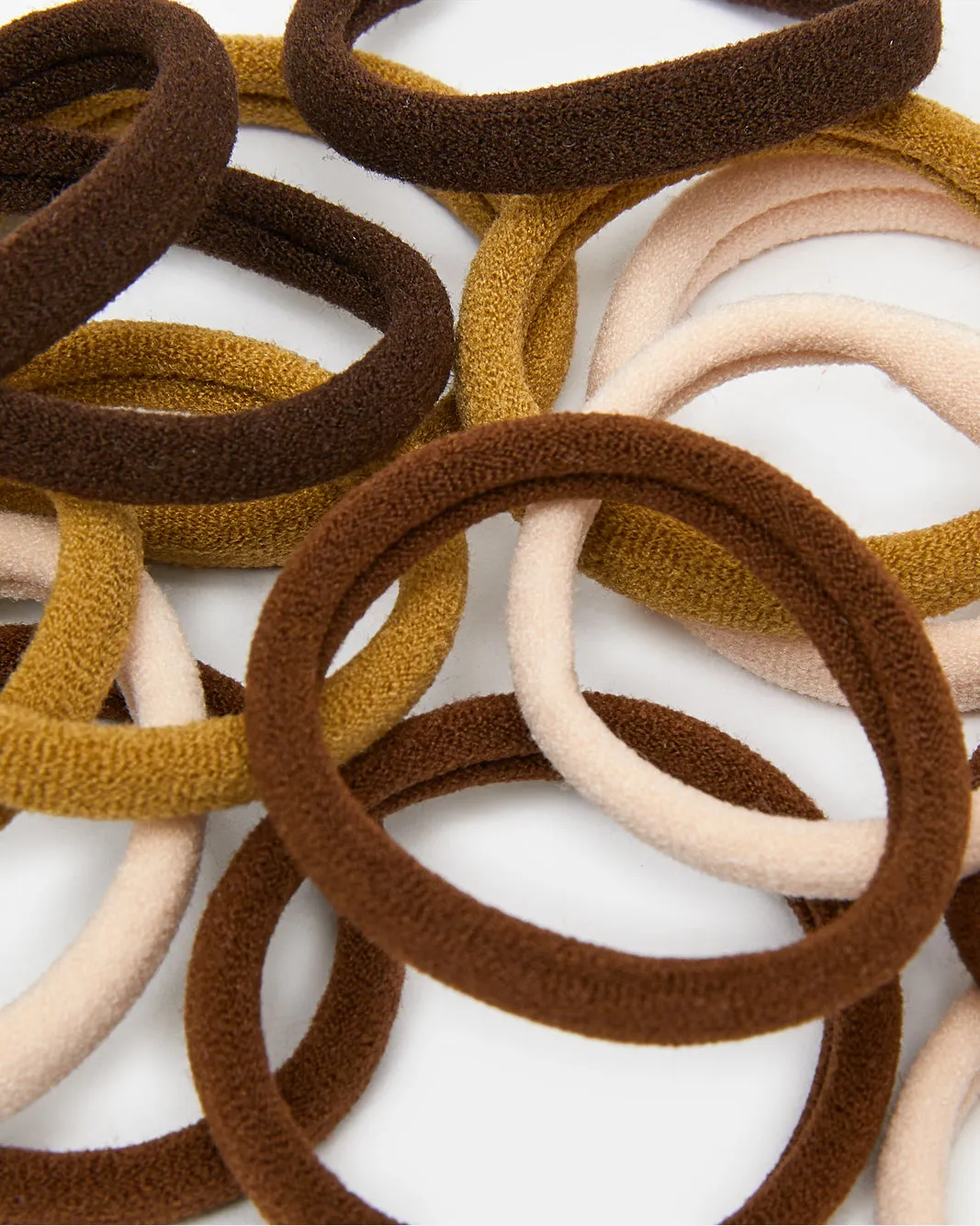 Women Assorted Plain Elastic Hair Band Set (24 Piece) sold by Redtag product image thumbnail 4