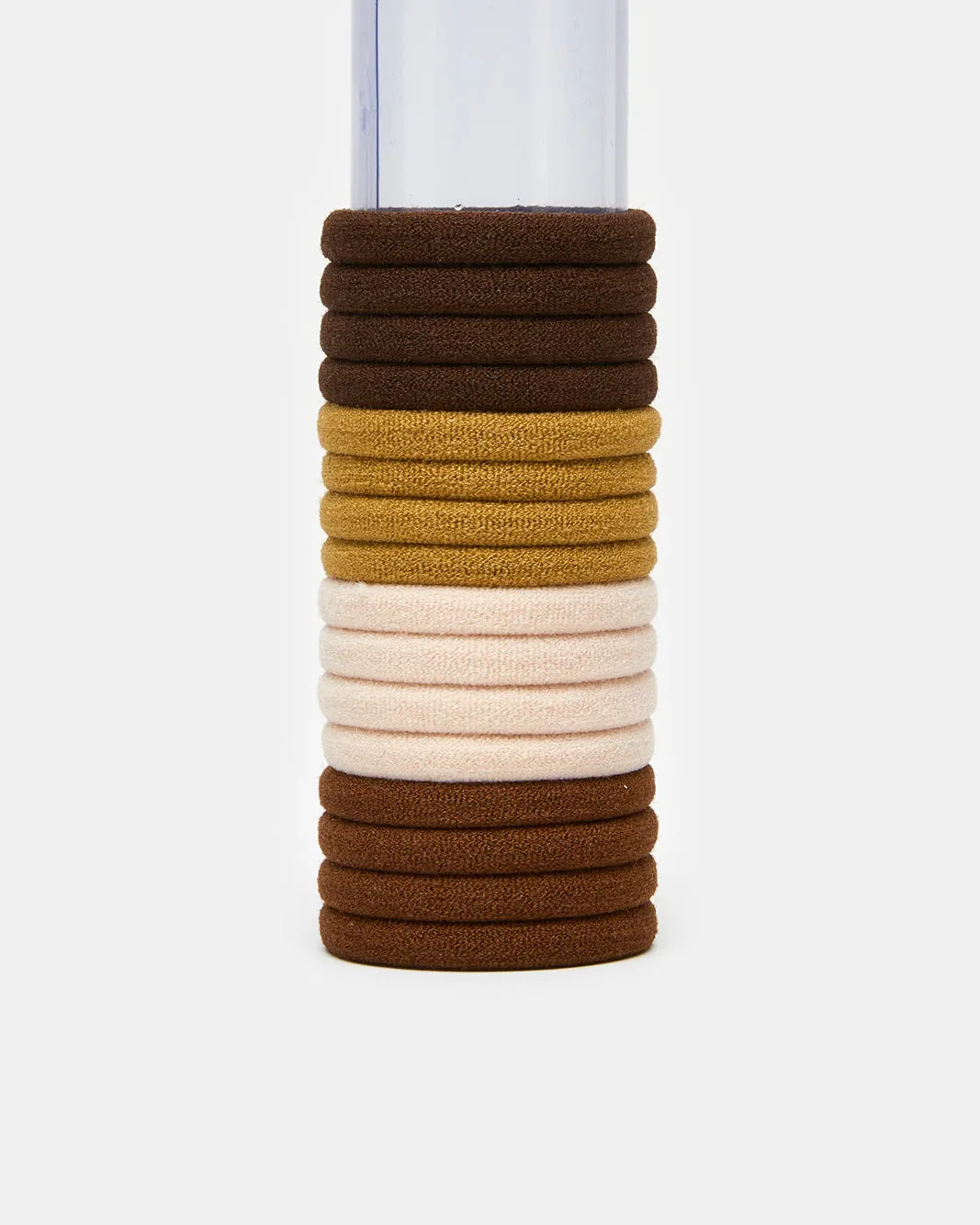 Women Assorted Plain Elastic Hair Band Set (24 Piece) sold by Redtag product image thumbnail 2