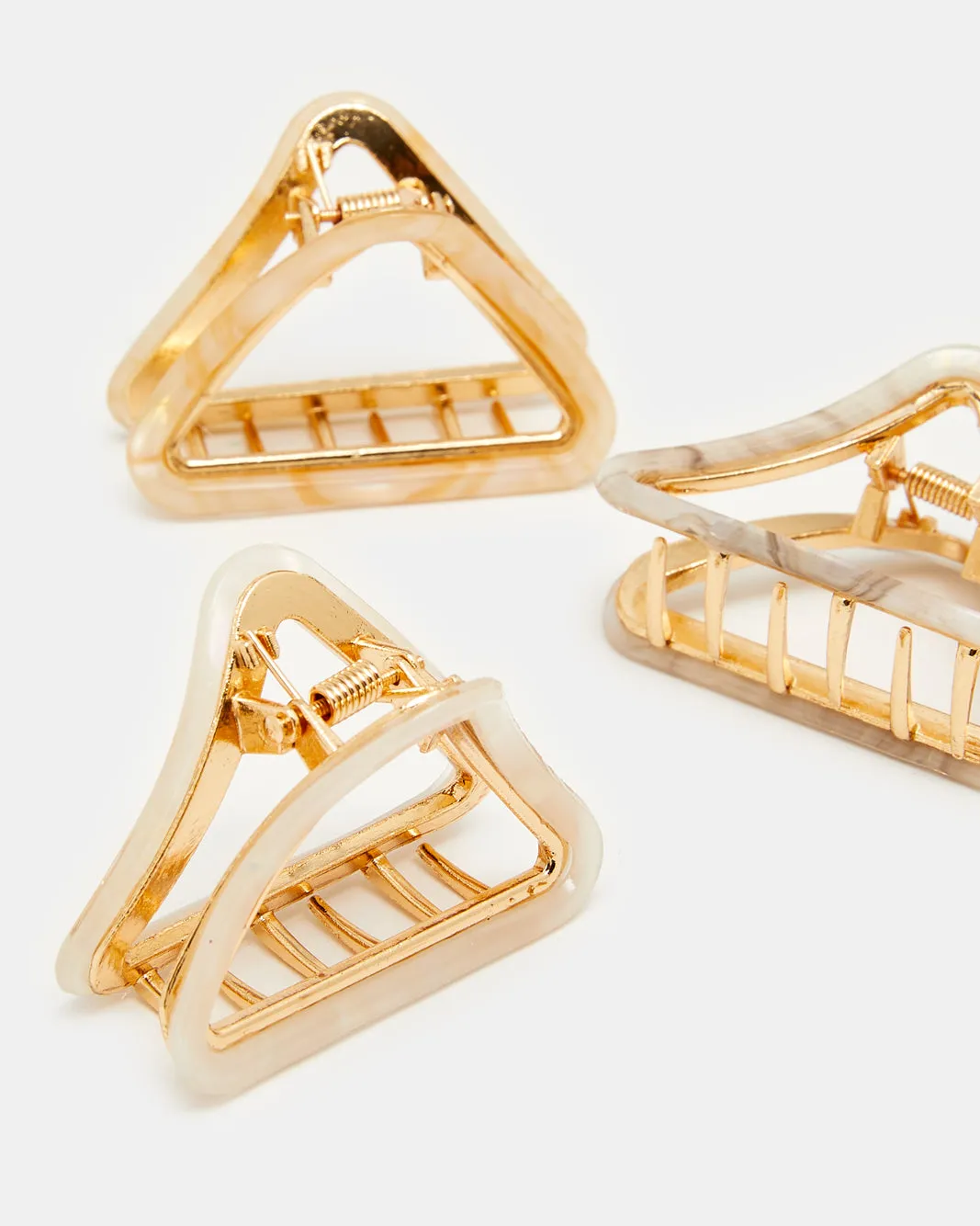 Women Assorted Embellished Hair Claw (3 Piece) sold by Redtag product image thumbnail 3