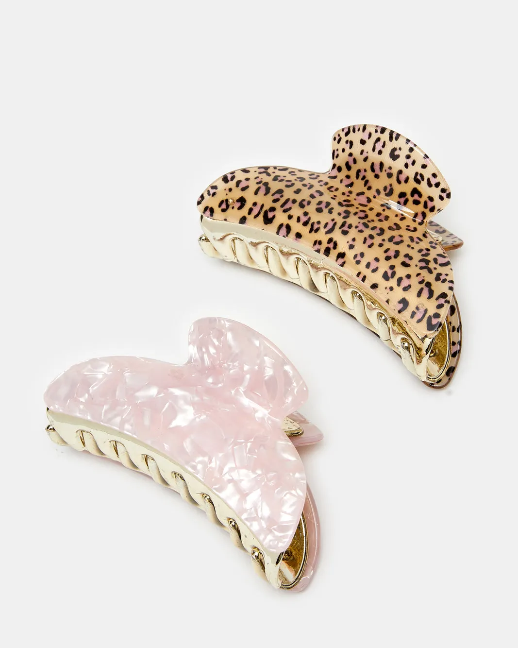 Women Assorted Embellished Hair Claw (2 Piece) sold by Redtag