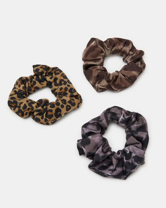 Women Assorted Scrunchy Set (3 Piece) sold by Redtag