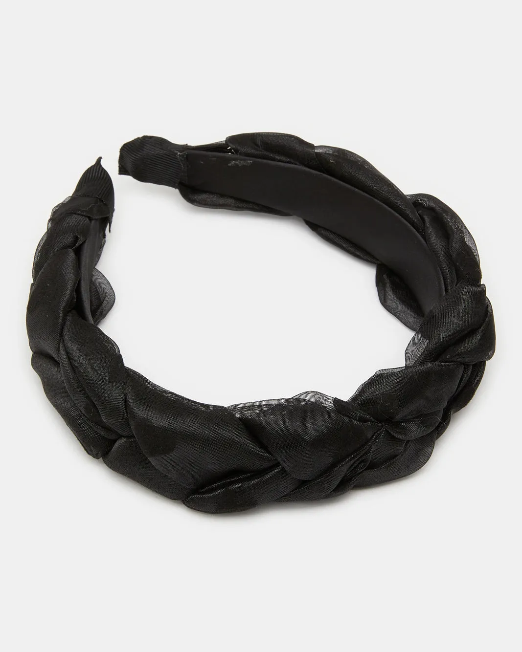 Women Black Embellished Headband sold by Redtag