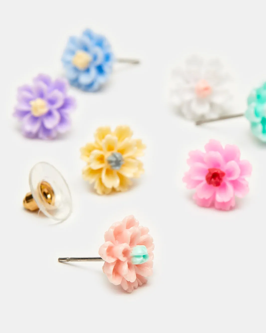 Girls Assorted Embellished Studs Set (7 Pairs) sold by Redtag product image thumbnail 3