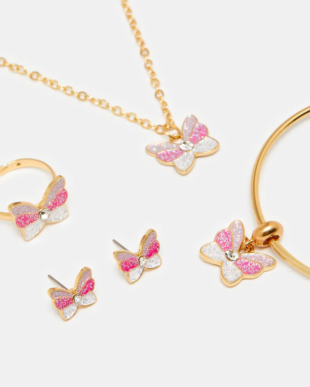 Girls Gold Jewellery Set (Pack of 5) sold by Redtag product image thumbnail 3