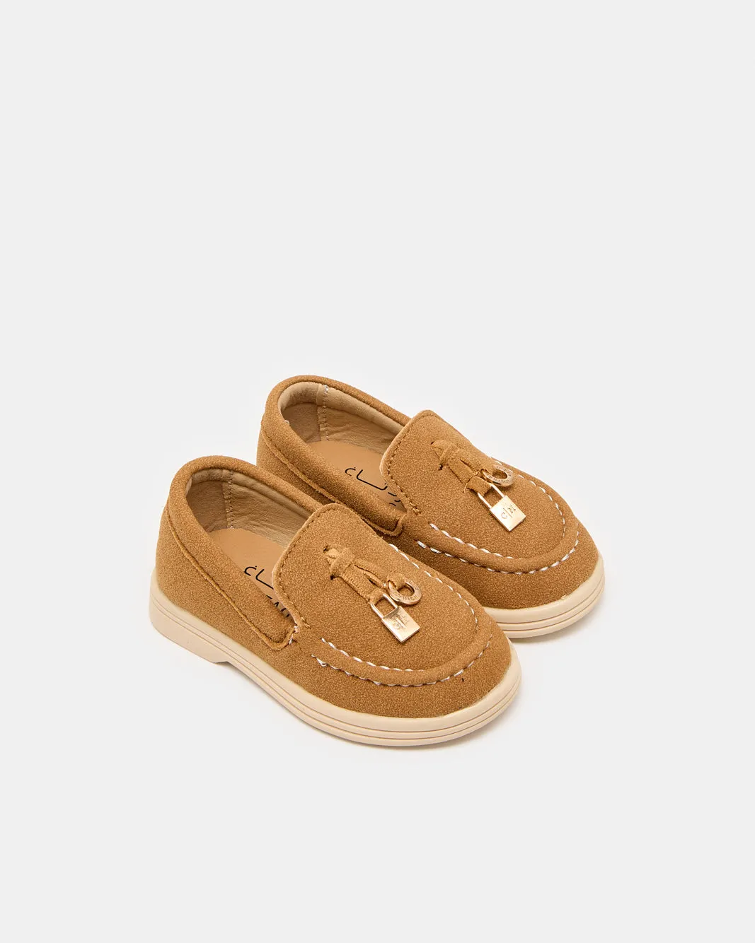 Infant Boys Tan Suede Loafer sold by Redtag product image thumbnail 2