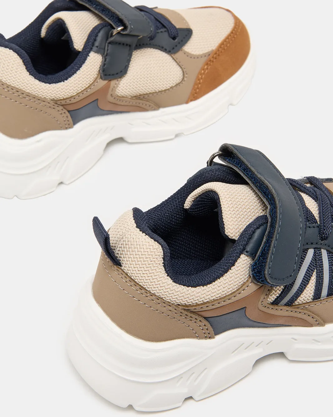 Boys Multicolour Material Block Chunky Sneakers sold by Redtag product image thumbnail 4