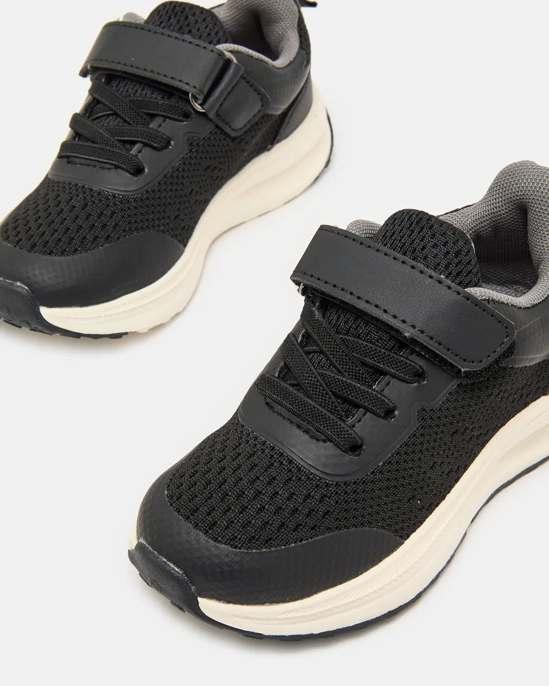 Boys Black Textured Trainer sold by Redtag product image thumbnail 3