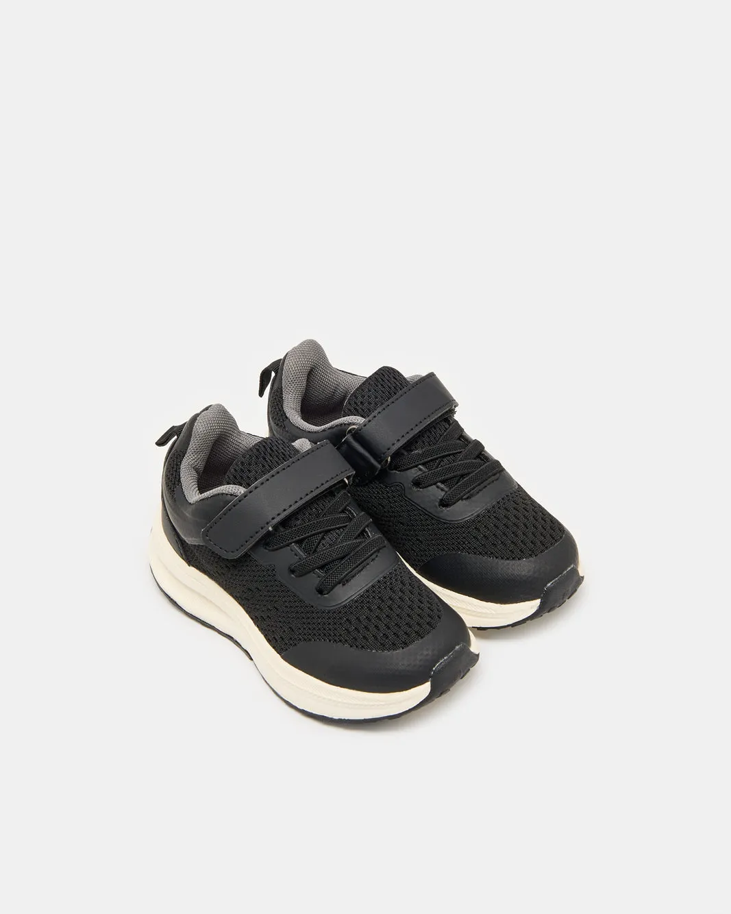 Boys Black Textured Trainer sold by Redtag product image thumbnail 2