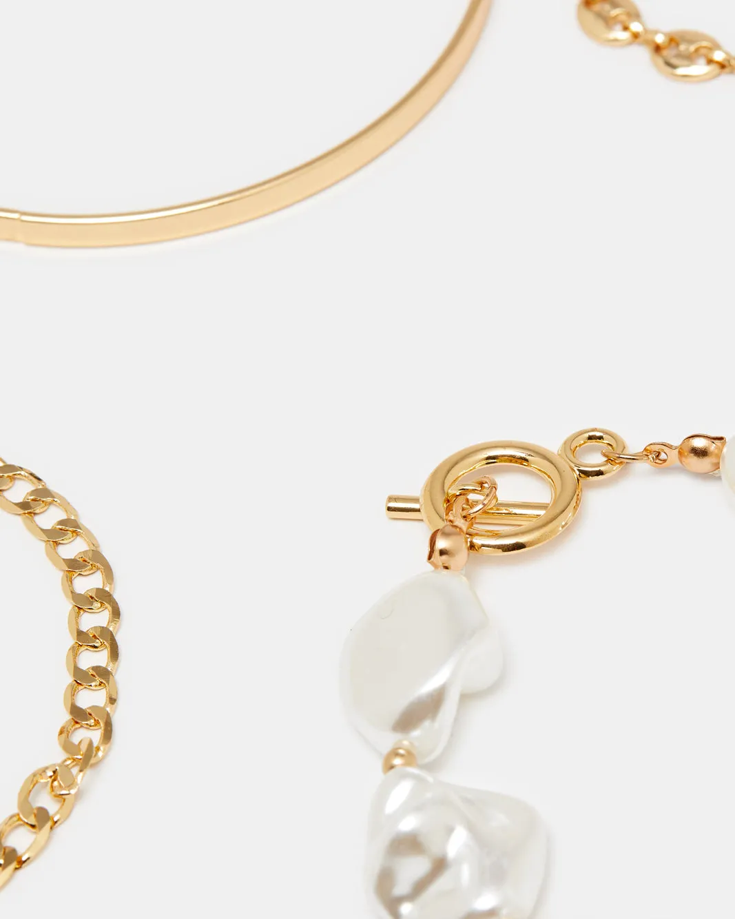 Women Gold Embellished Bracelets (4 Piece) sold by Redtag product image thumbnail 3