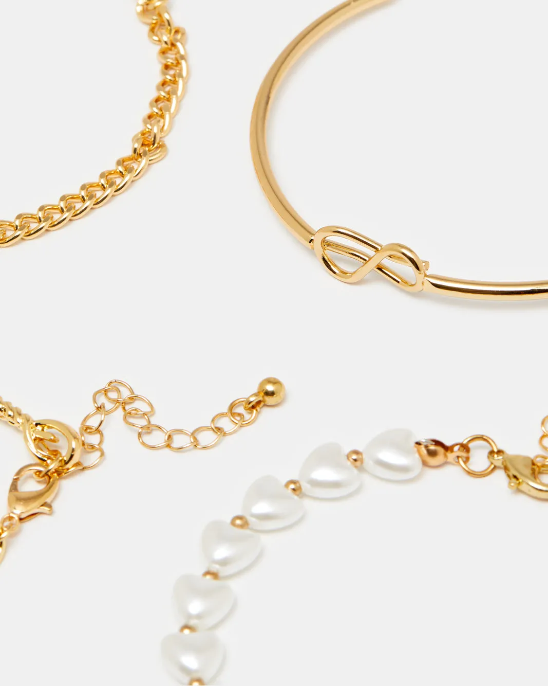 Women Gold Embellished Bracelets (4 Piece) sold by Redtag product image thumbnail 2