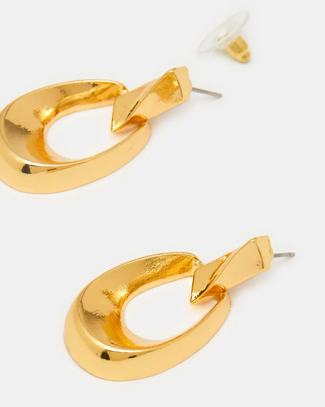 Women Gold Embellished Earrings sold by Redtag product image thumbnail 2