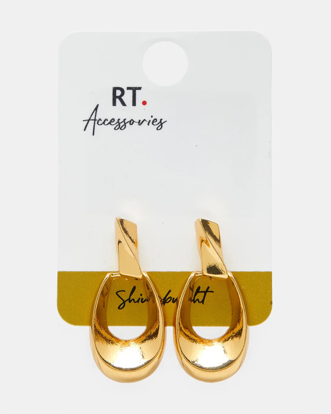 Women Gold Embellished Earrings sold by Redtag product image thumbnail 3