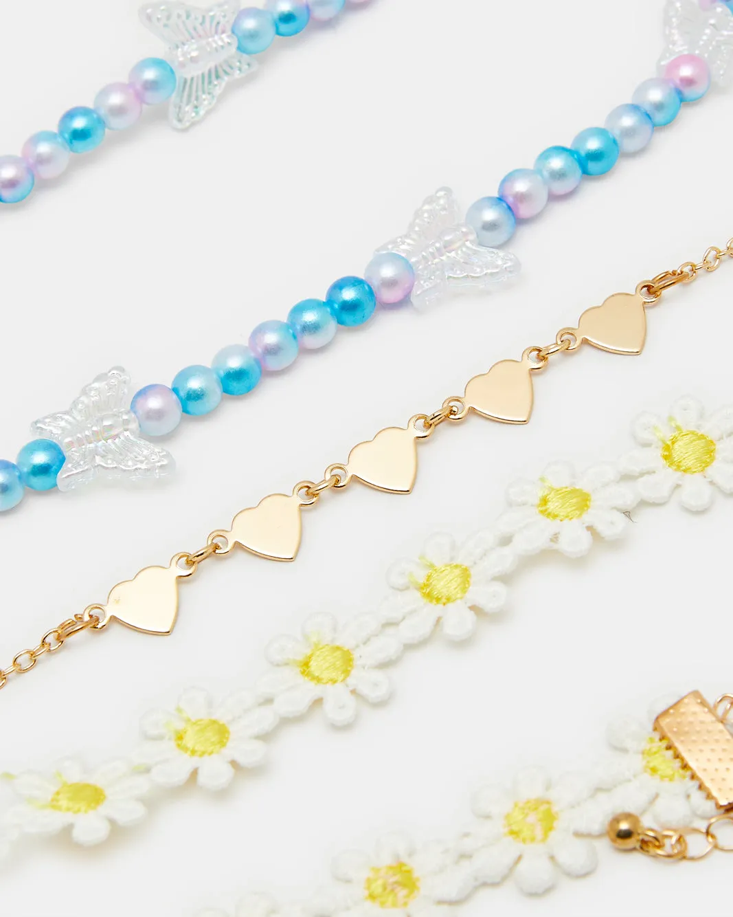 Girls Assorted Choker Set (4 Piece) sold by Redtag product image thumbnail 2