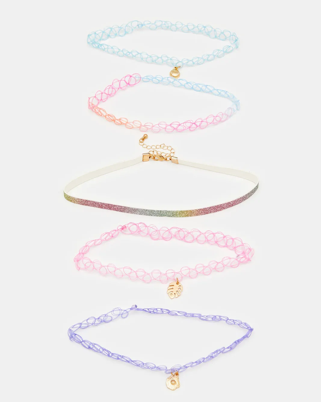 Girls Assorted Choker Set (5 Piece) sold by Redtag product image thumbnail 2
