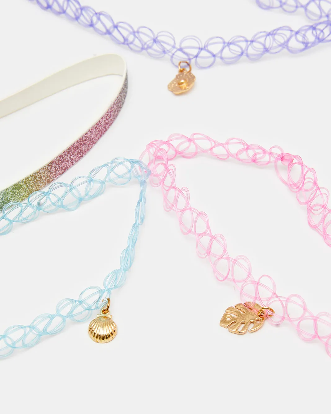 Girls Assorted Choker Set (5 Piece) sold by Redtag product image thumbnail 3