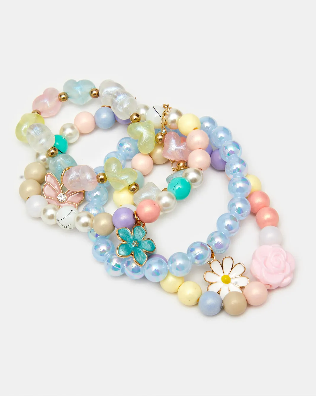 Girls Assorted Embellished Bracelet Set (Pack of 4) sold by Redtag