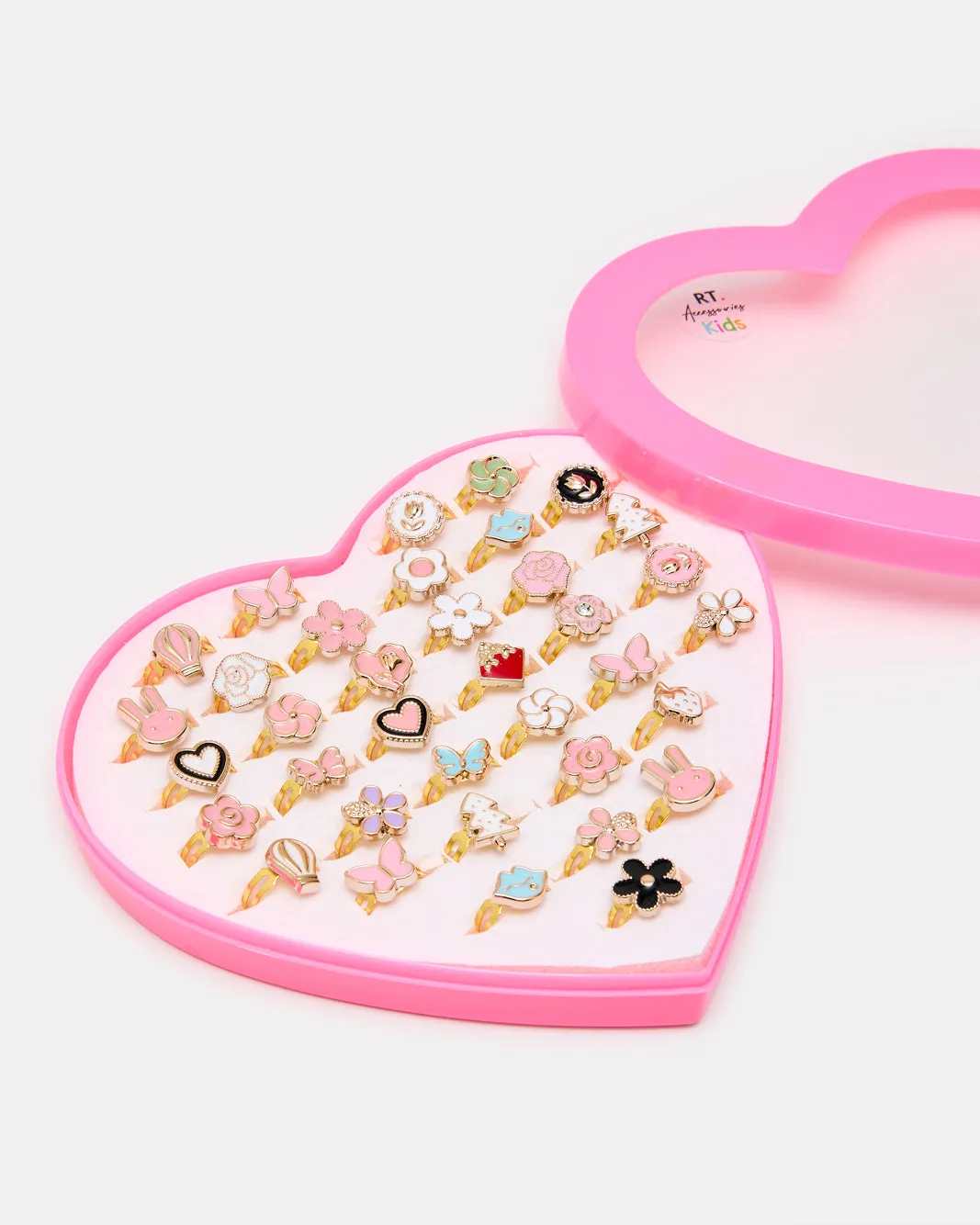 Girls Assorted Embellished Rings Set (Pack of 36) sold by Redtag product image thumbnail 2