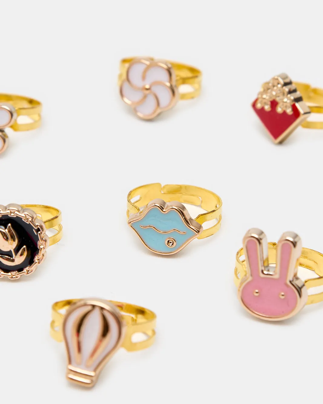 Girls Assorted Embellished Rings Set (Pack of 36) sold by Redtag product image thumbnail 4