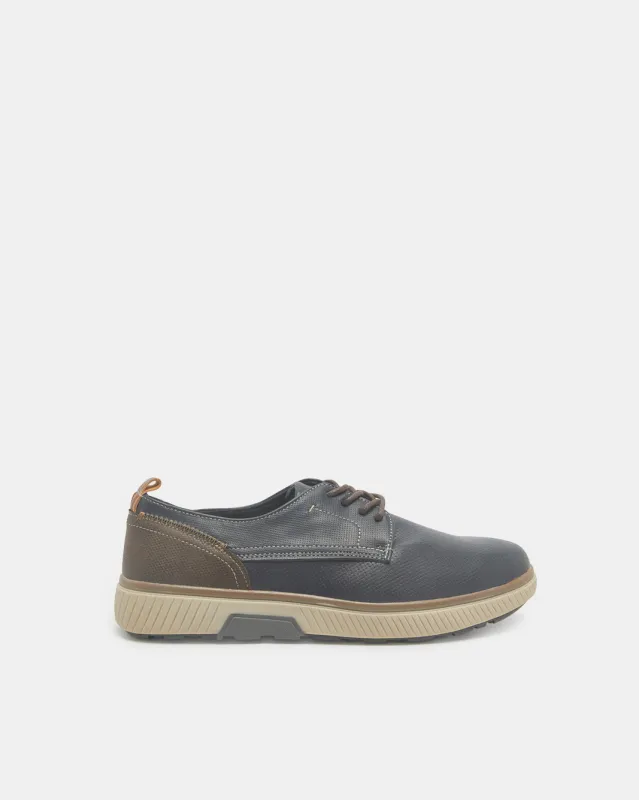 Men Navy Plain Sneakers sold by Redtag
