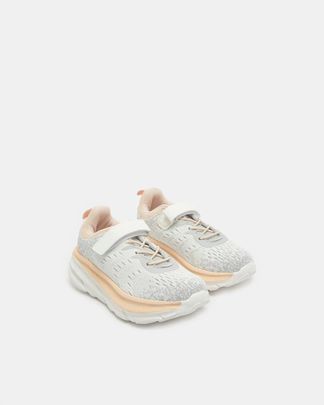 Senior Girls Grey Velcro Trainer sold by Redtag product image thumbnail 2