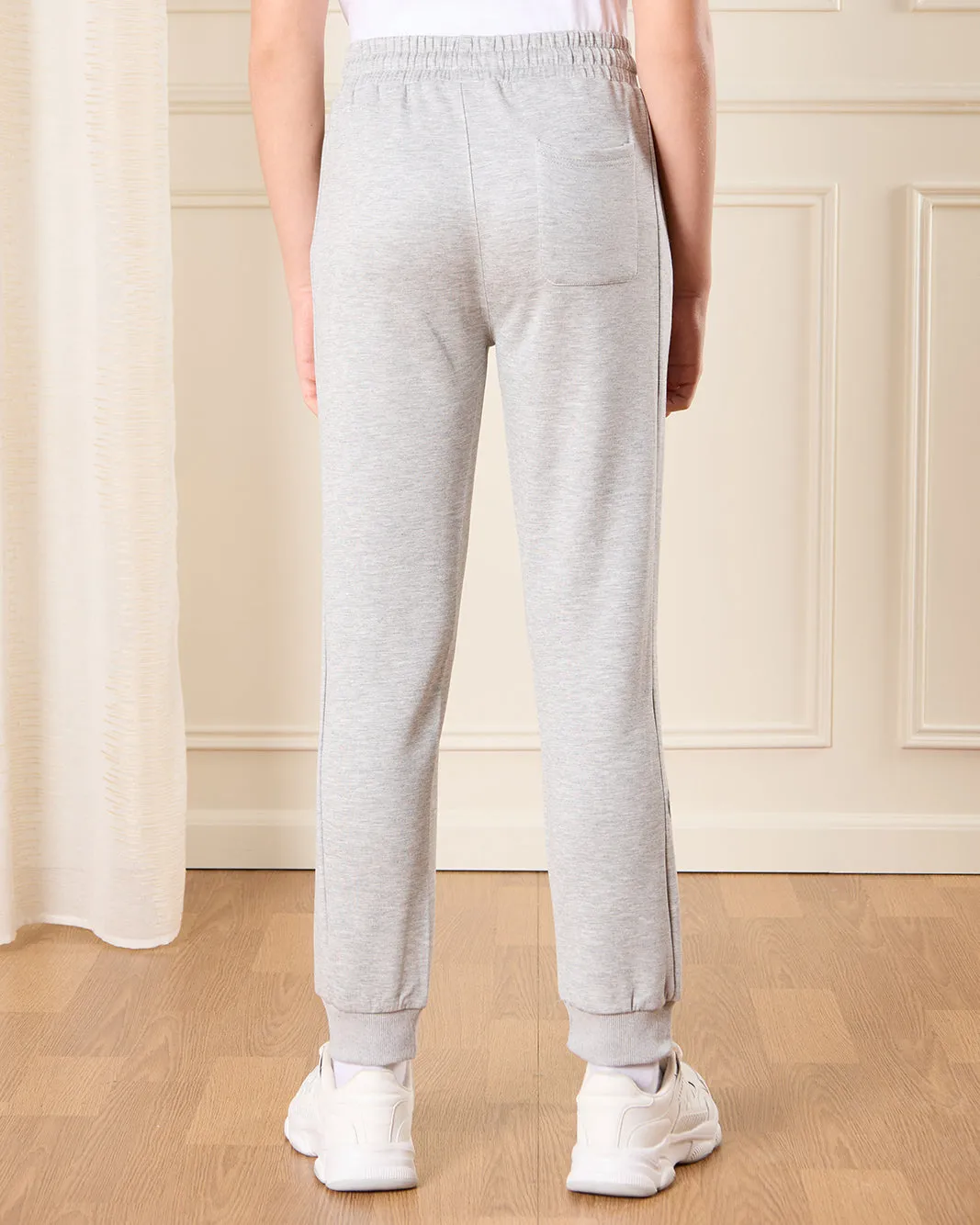 Senior Boys Grey NYC Print Active Pants sold by Redtag product image thumbnail 3