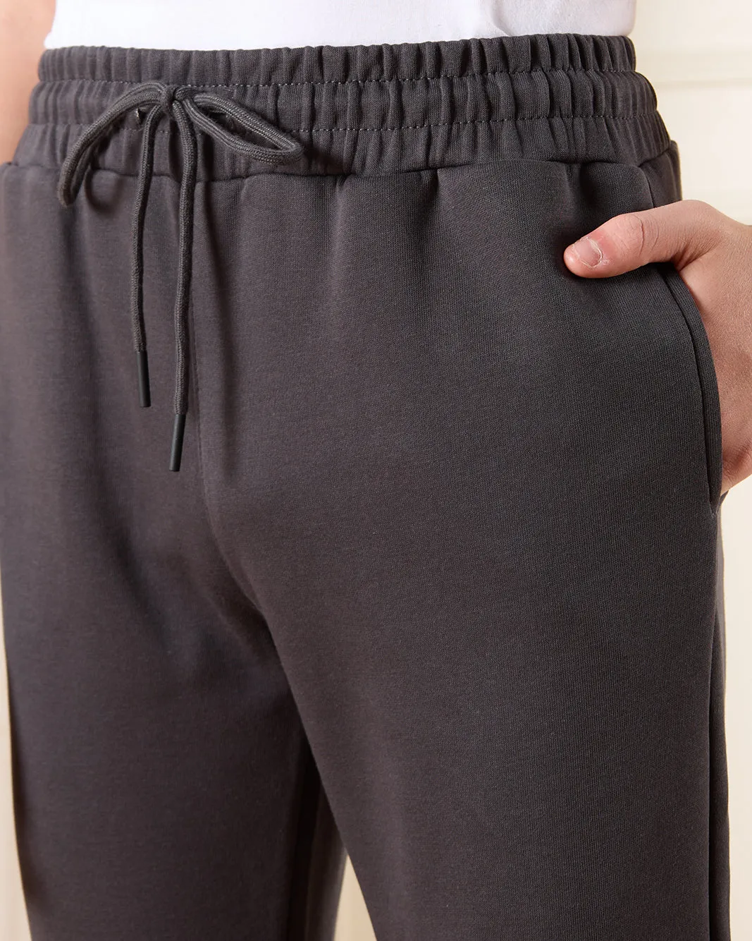 Senior Boys Grey Active Pants sold by Redtag product image thumbnail 4