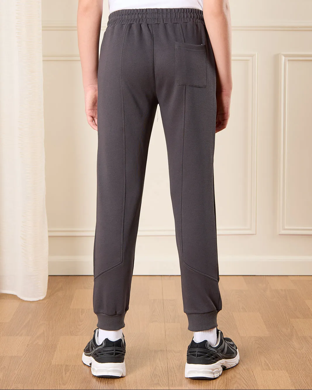 Senior Boys Grey Active Pants sold by Redtag product image thumbnail 3