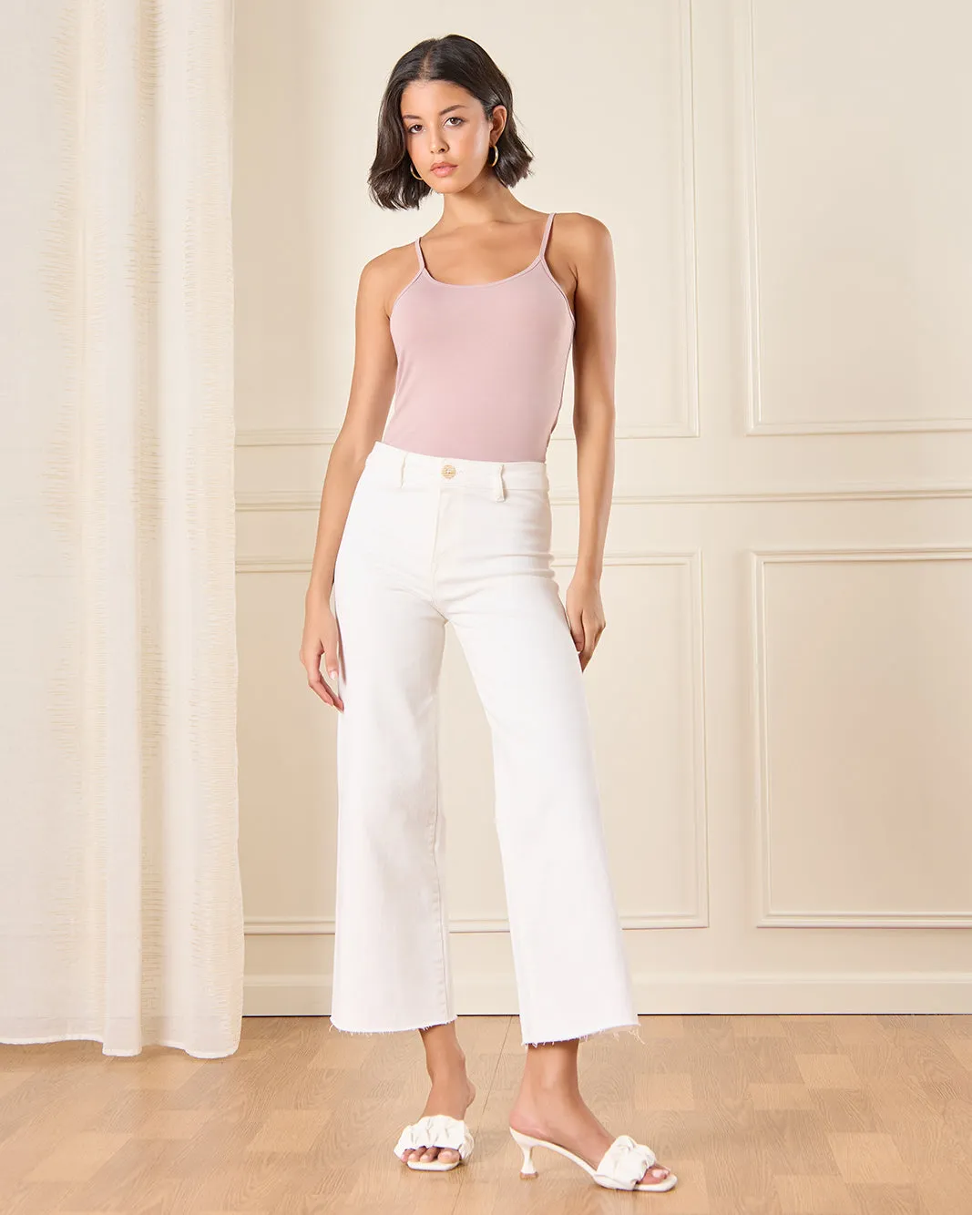 Women Lilac Solid Cami Vest sold by Redtag product image thumbnail 3