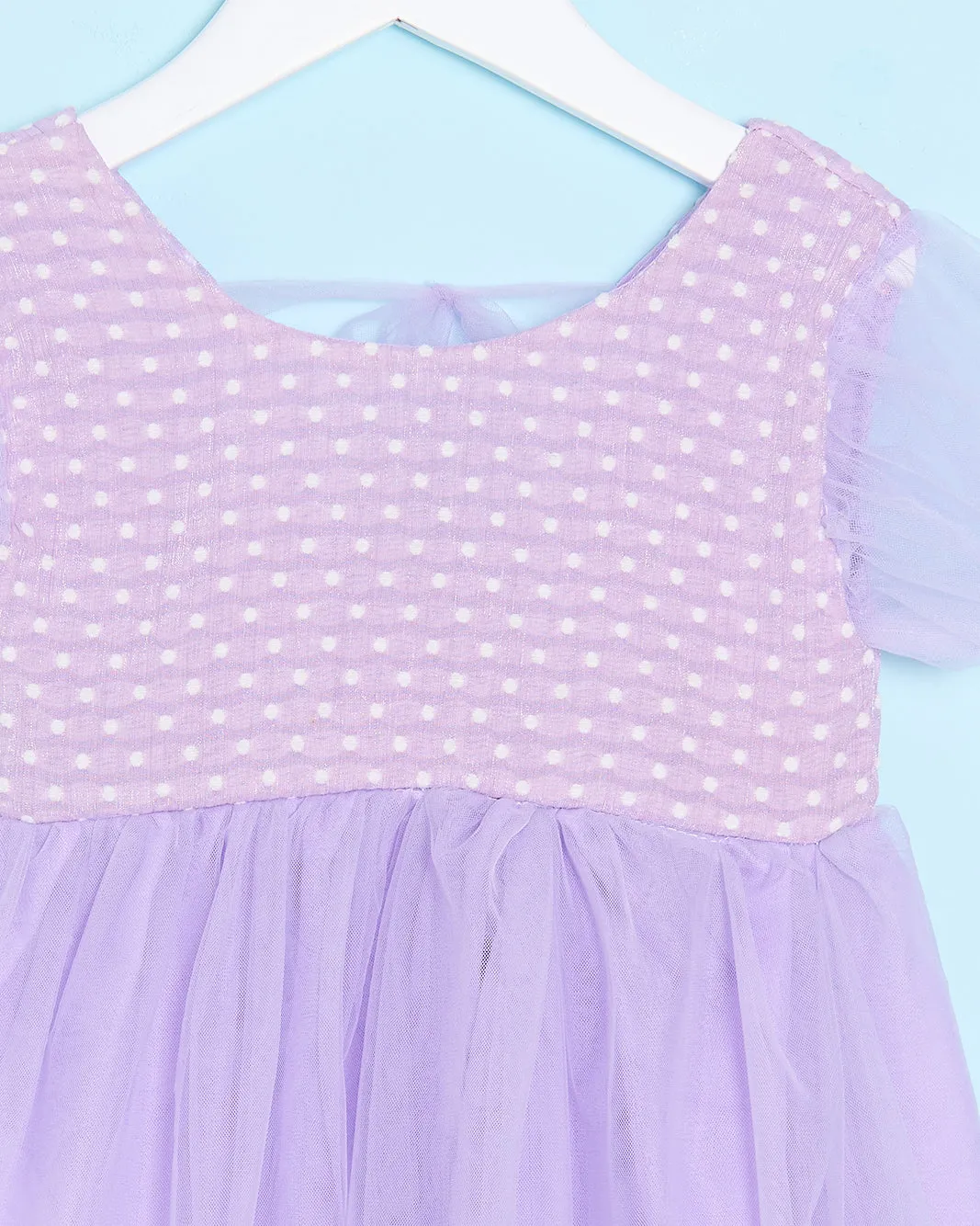 Infant Girls Purple Embellished Dress sold by Redtag product image thumbnail 2