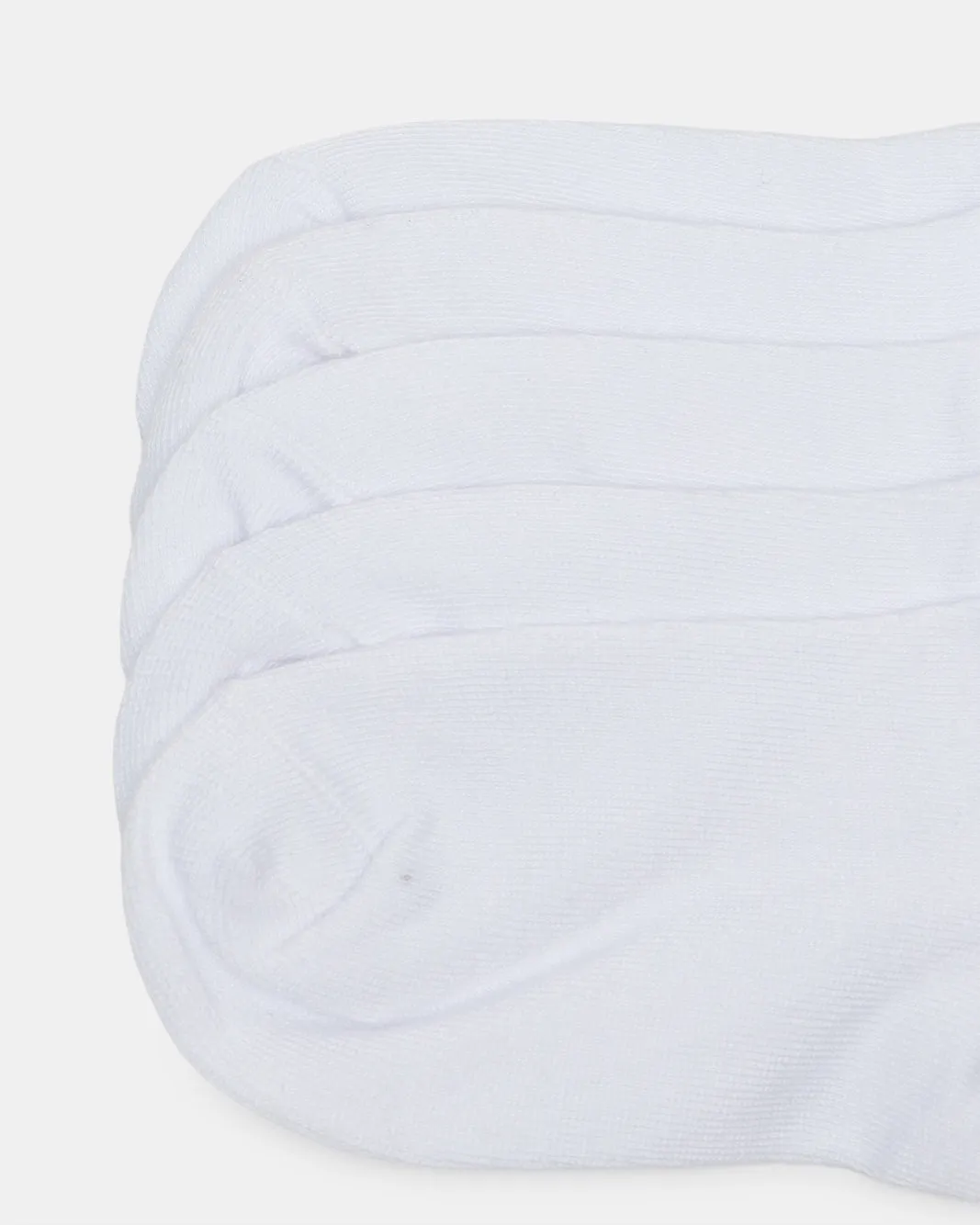 Girls White Low Ankle Socks With Scallop Edge Welt (5 Pairs) sold by Redtag product image thumbnail 2