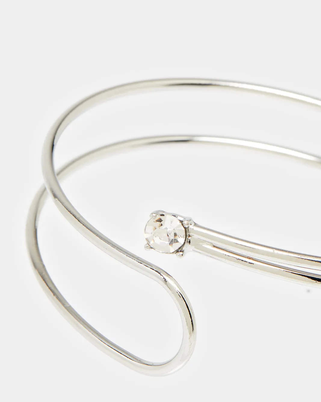 Women Silver Embellished Bracelet sold by Redtag product image thumbnail 3